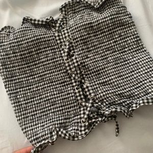 Gingham top